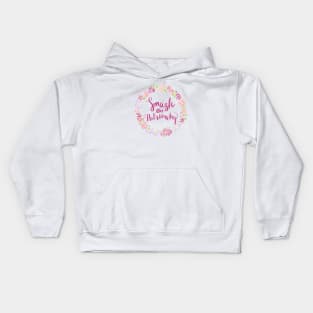 smash the patriarchy Kids Hoodie